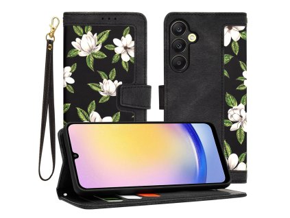 71928 techsuit flipcraft puzdro na samsung galaxy a25 5g flowers of the dawn