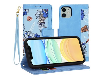 63843 techsuit flipcraft puzdro na iphone 11 ziva modra