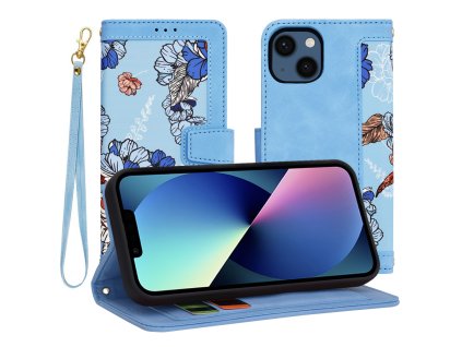 63891 techsuit flipcraft puzdro na iphone 13 ziva modra