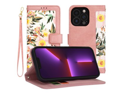 63897 techsuit flipcraft puzdro na iphone 13 pro nezna ruzova