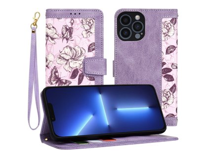 63918 techsuit flipcraft puzdro na iphone 13 pro max tajomna fialova