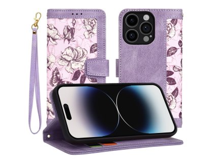 63939 techsuit flipcraft puzdro na iphone 14 pro tajomna fialova