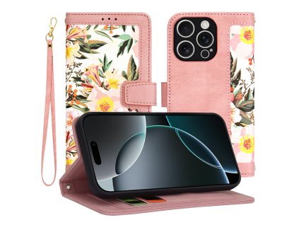 64113 techsuit flipcraft puzdro na iphone 16 pro nezna ruzova