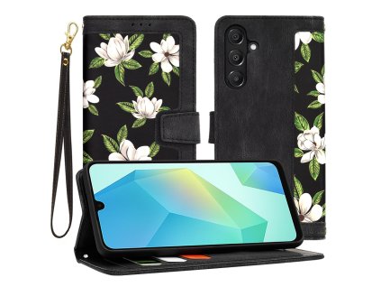 75597 techsuit flipcraft puzdro pre samsung galaxy a16 4g a16 5g kvety usvitu