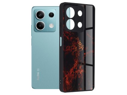 73533 techsuit glaze series puzdro pre xiaomi redmi note 13 5g cervena hmlovina