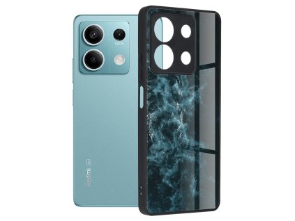 73536 techsuit glaze series puzdro pre xiaomi redmi note 13 5g modra hmlovina