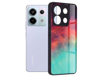 73548 techsuit glaze series puzdro pre xiaomi redmi note 13 pro 5g poco x6 ohnivy ocean