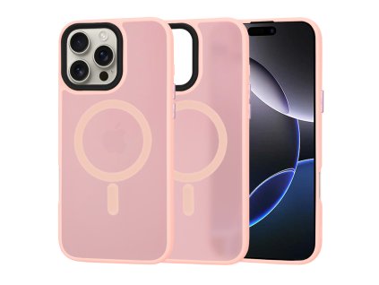 60369 techsuit halofrost magsafe series kryt na iphone 16 pro max ruzovy