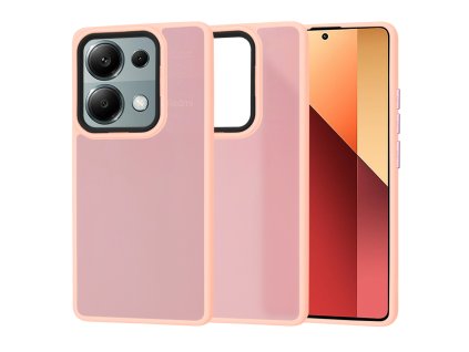 74046 techsuit halofrost series puzdro pre xiaomi redmi note 13 pro 4g poco m6 pro 4g ruzove