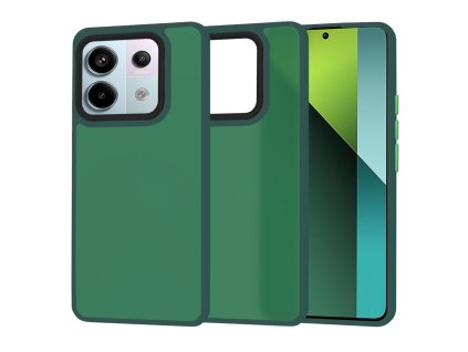 74013 techsuit halofrost series puzdro pre xiaomi redmi note 13 pro 5g poco x6 temnozelene