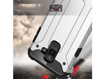 68547 techsuit hybrid armor puzdro na samsung galaxy a6 plus 2018 cierny