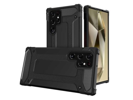 66435 techsuit hybrid armor puzdro na samsung galaxy s24 ultra cierny