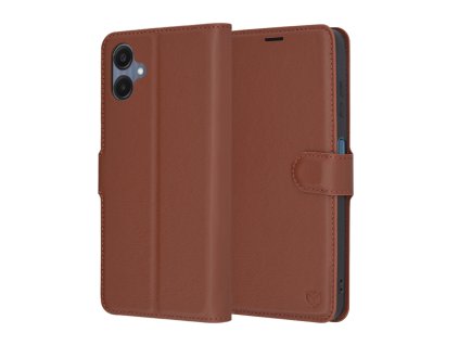 71964 6 techsuit leather folio puzdro na samsung galaxy a06 hnedy