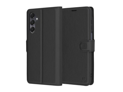 71976 6 techsuit leather folio puzdro na samsung galaxy a16 4g a16 5g cierny