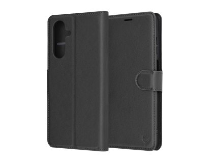 72060 techsuit leather folio puzdro na samsung galaxy a26 5g cierny