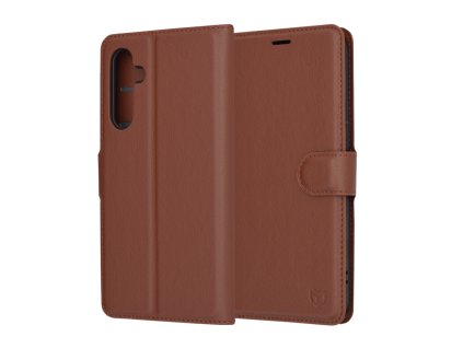 71835 techsuit leather folio puzdro na samsung galaxy a54 hnedy