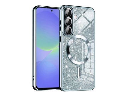 71343 techsuit luxury glitter magsafe puzdro na samsung galaxy a36 5g a56 5g svetlomodry