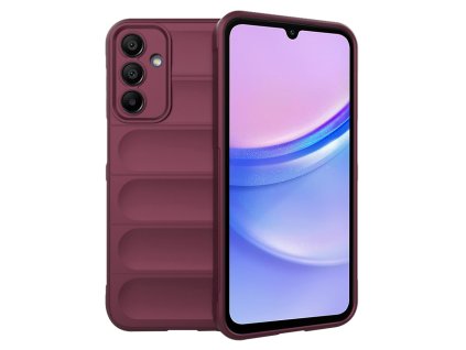 69021 techsuit magic shield puzdro na samsung galaxy a15 4g a15 5g bordovy