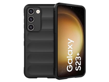 66567 techsuit magic shield puzdro na samsung galaxy s23 plus cierny