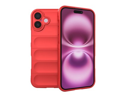 63537 techsuit magic shield kryt na iphone 16 plus cerveny