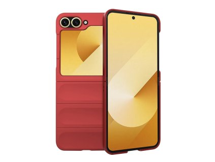 73017 techsuit magic shield ochranny obal pre samsung galaxy z flip6 cerveny