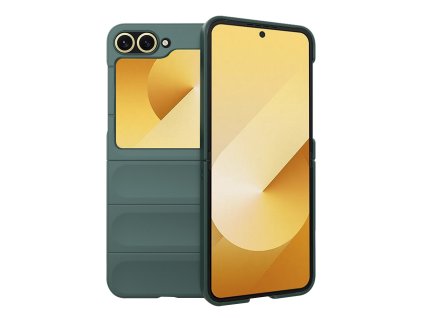 73014 techsuit magic shield ochranny obal pre samsung galaxy z flip6 zeleny