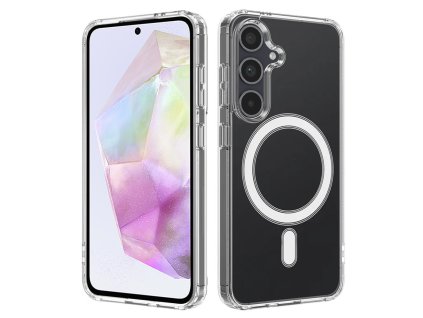 71022 techsuit magsafe pro puzdro na samsung galaxy a35 5g priehladny