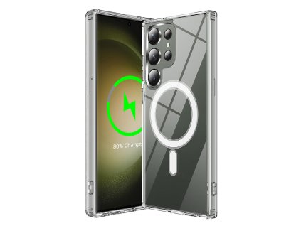 66369 techsuit magsafe pro puzdro na samsung galaxy s23 ultra priehladny