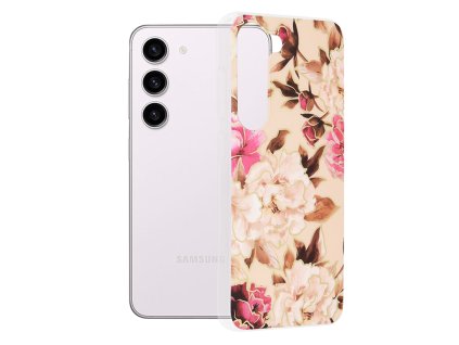 66261 techsuit marble series puzdro na samsung galaxy s23 mary berry nude