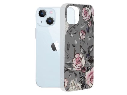 61953 techsuit marble series kryt na iphone 13 bloom of ruth sivy