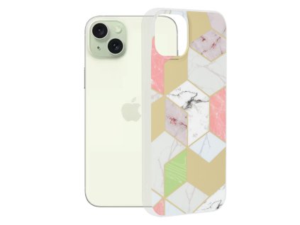 62184 techsuit marble series kryt na iphone 15 plus fialovy hex