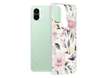 73518 techsuit marble series puzdro pre xiaomi redmi a1 a2 chloe white