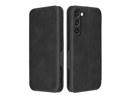 121318 techsuit safe wallet plus knizkove puzdro s priehradkami pre samsung galaxy s23 plus cierne