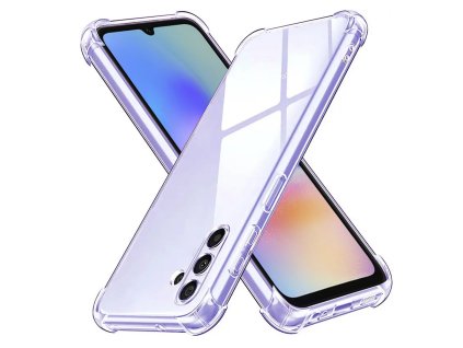 68895 techsuit shockproof clear silicone puzdro na samsung galaxy a05s priehladny