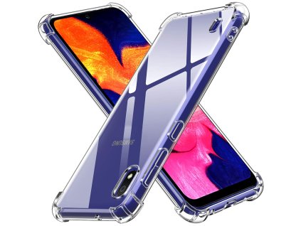 71043 techsuit shockproof clear silicone puzdro na samsung galaxy a10 priehladny