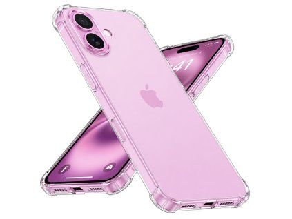 63336 1 techsuit shockproof clear silicone big lens hole kryt na iphone 16 plus ciry