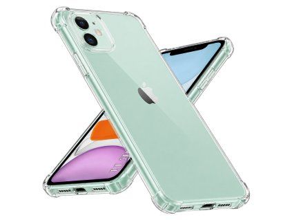 62241 techsuit shockproof clear silicone kryt na iphone 11 ciry