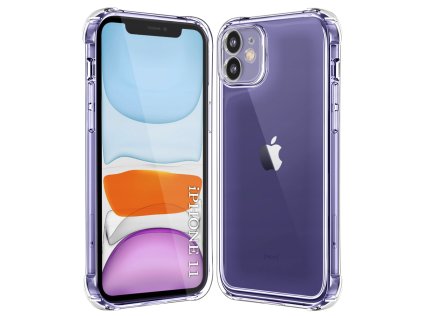 62241 6 techsuit shockproof clear silicone kryt na iphone 11 ciry
