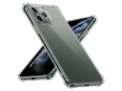 62253 techsuit shockproof clear silicone kryt na iphone 11 pro max ciry