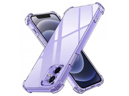 62244 techsuit shockproof clear silicone kryt na iphone 12 ciry