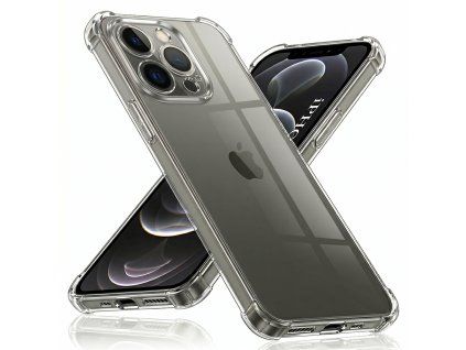 62247 techsuit shockproof clear silicone kryt na iphone 12 pro max ciry