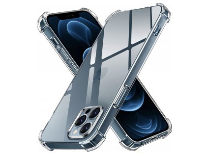 62247 techsuit shockproof clear silicone kryt na iphone 12 pro max ciry