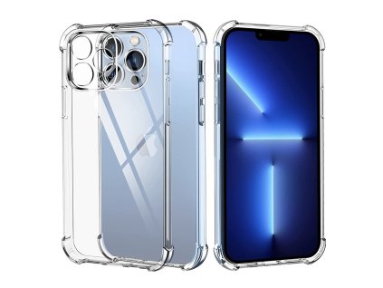 62274 techsuit shockproof clear silicone kryt na iphone 13 pro ciry