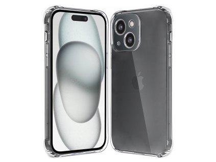 62286 techsuit shockproof clear silicone kryt na iphone 15 plus ciry