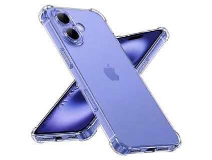63582 1 techsuit shockproof clear silicone kryt na iphone 16 ciry