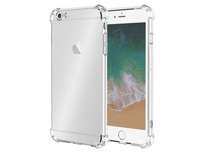 62277 techsuit shockproof clear silicone kryt na iphone 6 plus iphone 6s plus ciry