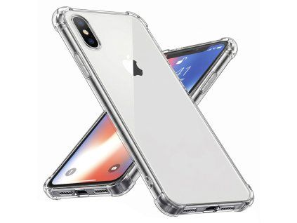 62262 techsuit shockproof clear silicone kryt na iphone x iphone xs ciry