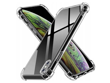 62265 techsuit shockproof clear silicone kryt na iphone xs max ciry