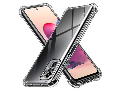 75156 techsuit shockproof clear silicone puzdro pre xiaomi redmi note 10 4g note 10s poco m5s priehladne