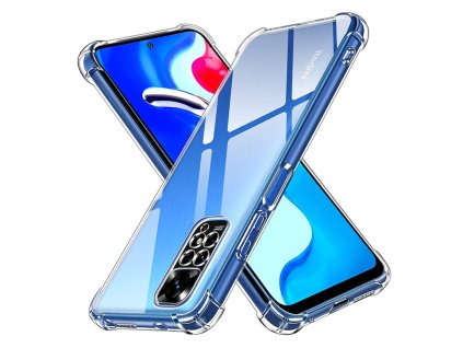 73776 techsuit shockproof clear silicone puzdro pre xiaomi redmi note 11 pro 4g note 11 pro 5g note 12 pro 4g priehladne